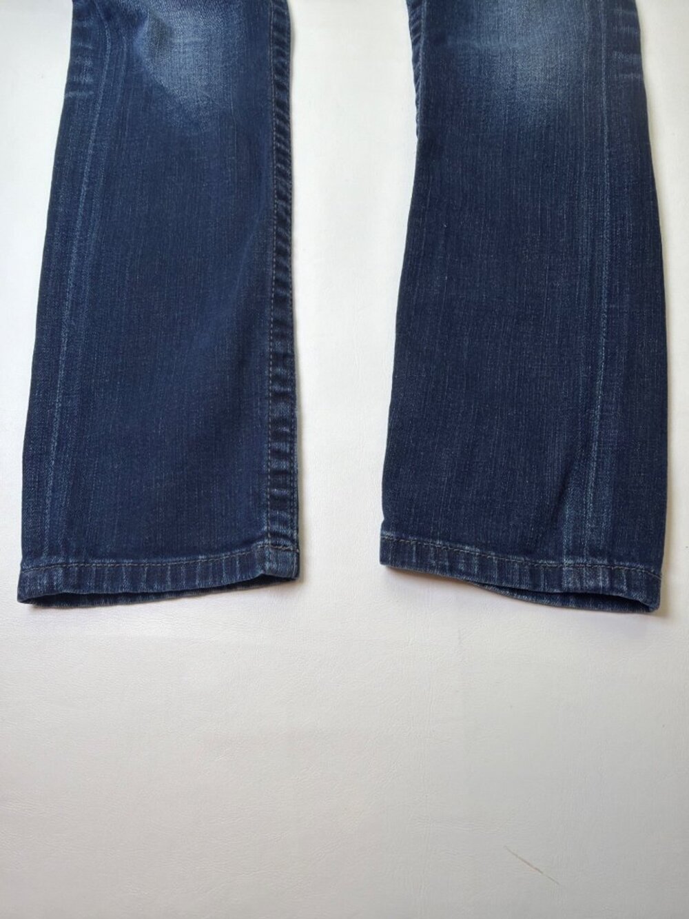 BKE AARON Jeans Men’s Size 25R Straight Slim Leg Dark Wash Stretch Whiskering - Picture 11 of 11